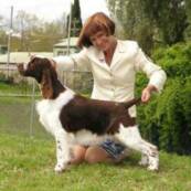 Phoenix at 8 months with Kaye